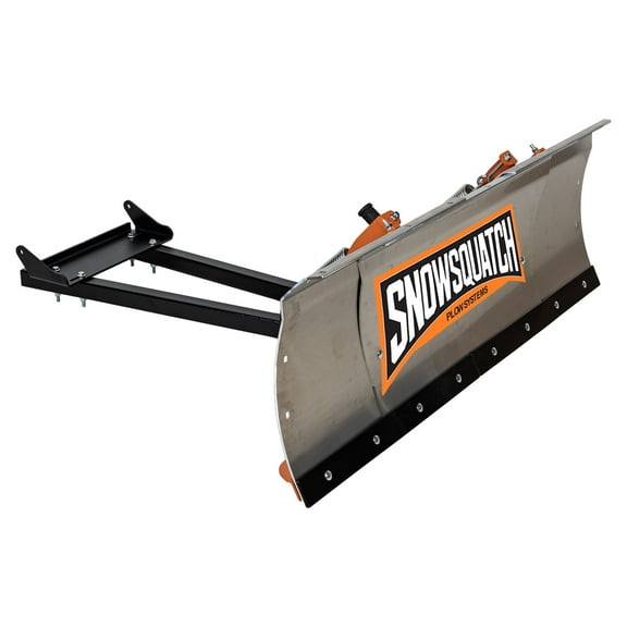 SNOWSQUATCH Aluminum ATV Snow Plow System 48-60 inch Adjustable Blade Mount Kit 519-KPL2224W