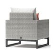 thumbnail image 6 of RST Brands Milo Gray Outdoor Club Chairs (Set of 2) - Cast Coral, 6 of 6