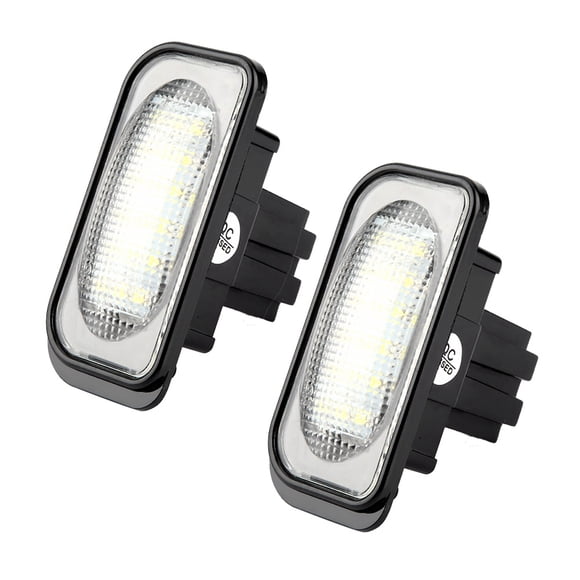 License Plate Light,18 Beads Number Plate Lamp RL LED License Plate Light for C Classe W203