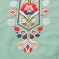 thumbnail image 6 of Linen Shirts for Women Peasant Tops Solid Color Pullover Shirts Fashion Clothes Summer Gauze Shirts 3/4 Length Sleeve Womens Tops Cotton Linen Tops Bohemian Tops Dressy Casual Blouses M, 6 of 8
