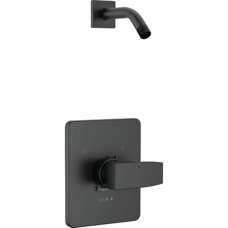 Delta T14267-Lhd-Pp Modern Shower Only Trim Package - Black