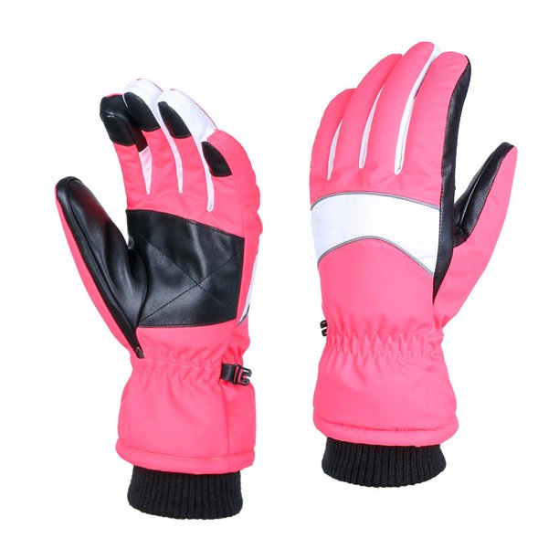Guantes De Esquí Impermeables Con Pantalla Táctil, Guantes De Snowboard, Guantes Cálidos A Prueba De Viento Para Invierno Para Hombres Y Mujeres, Ciclismo Al Aire Libre, Esquí Vogacara OD016473-01