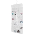 thumbnail image 2 of Spptty Dual-sided Over The Door Storage Bag Jewelry Hanging Bag Organizer, 2 of 9