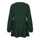 thumbnail image 5 of ICHUANYI Liquidación Vestido de suéter de cintura media de punto sólido casual de manga larga vestido de cuello redondo ICHUANYI WER202308251209, 5 of 8