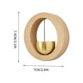 thumbnail image 3 of Magnetic Doorbell Kadlawus Under $5 ! Wooden Wind Chime Doorbell with Magnetic Mounting Natural Sound Entrance Alert for Home Shop Cafe Eco Friendly Decorative Bell, 3 of 6