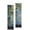 blue,green, variant on 2 Pack Vertical Sun Moon Goddess Tapestry with Tassels Green Plant Pattern Long Narrow Wall Hanging 52"x13" for Bedroom Living Room Decor