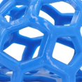 thumbnail image 2 of Hanging Feeding Toy Rubber Lattice Design Lightweight Soft Horse Treat Ball for Home and Farm Blue, 2 of 3