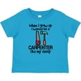thumbnail image 3 of Inktastic Future Carpenter Builder Like Daddy Boys Baby T-Shirt, 3 of 5