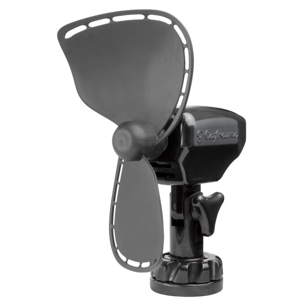 Ventilador Caframo Ultimate 757 12V 2 velocidades 7" - Cable directo - Negro