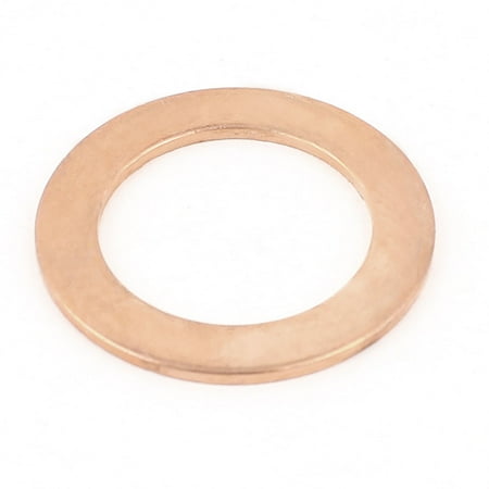 - Unique Bargains 28mmx40mmx1.5mm Copper Crush Washer Flat Oil Seal Ring Gasket