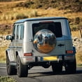 thumbnail image 3 of Haiem Spare Tire Cover , Wheel Cover with Realistic Cute Sea Turtle printed, Camper Spare Tire Cover Fit for Jeep Wrangler Rv SUV Truck Travel Trailer-14 inch, 3 of 8