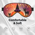 thumbnail image 3 of Xecao Halloween for Soft Fluffy Sleeping Blindfold, Nap eye cover tailored for the utmost comfort for girls, women, kids, and adults., 3 of 7