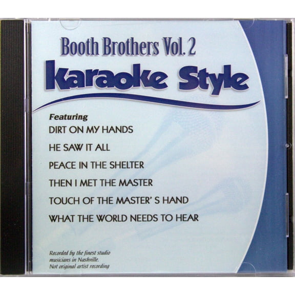 Booth Brothers Volume 2 Daywind Christian Karaoke Style NEW CD G 6 Songs
