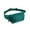 Cyan, variant on Unisex Large Capacity Running Walking Travel Nylon Fanny Pack Waist Bag,Black