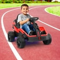 thumbnail image 2 of Costway Voiture Électrique pour Grands Enfants 12 V UTV Électrique à Batterie avec Télécommande Rouge, 2 of 10