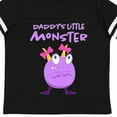 thumbnail image 4 of Inktastic Daddy's Little Monster Girls Toddler T-Shirt, 4 of 5