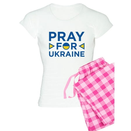 

CafePress - Pray For Ukraine - Women s Light Pajamas