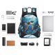 thumbnail image 4 of Easygdp Watercolor Turtle4 para Easygdp Yak - Mochila Casual Ligera y Resistente para Viaje y Senderismo para Hombres y Mujeres, 4 of 7