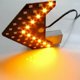 thumbnail image 3 of 2 flechas LED secuenciales de 33 smd, color amarillo ámbar, compatibles con luces de señal de giro, 3 of 5