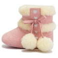 thumbnail image 6 of Meckior Baby Girls Boys Snow Warm Boots Infant Winter Booties Newborn Slip On Shoes for 3-18 Months, 6 of 8
