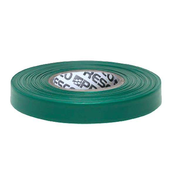 [NO ADHESIVE] Presco Nursery Roll Flagging Tape: 1/2 in. x 300 ft. (Green)
