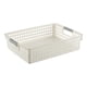 thumbnail image 2 of Cesta De Almacenamiento De Plástico Cesta de almacenamiento de plástico blanca, impermeable, multiusos, organizador para baño, ropa sucia y juguetes (1 unidad) JASKFLY, 2 of 9