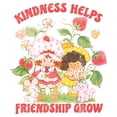thumbnail image 2 of Women's Strawberry Shortcake Kindness Helps Friendship Grow Graphic T-Shirt, 2 of 4