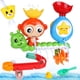thumbnail image 1 of Juguetes de baño para bebés, juguetes de baño de ducha de agua para niños con pista de carreras de coches de rompecabezas BAU 14 piezas Adepaton LN-0773, 1 of 7