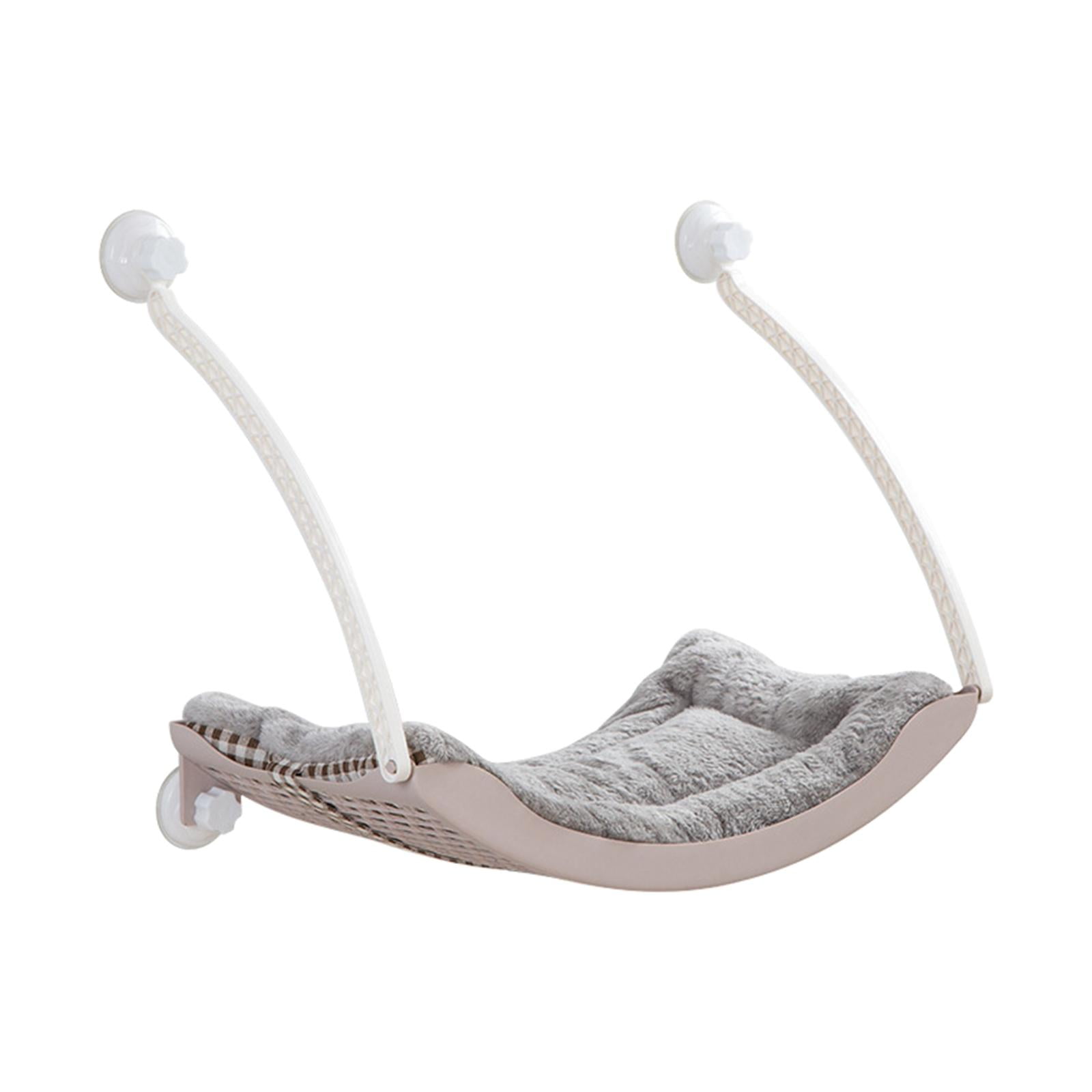 Bvdfgk Cat Hammock Window Seat, Pet Resting Shelf Extra Large Detachable Kitten Pet Bed