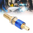 thumbnail image 4 of Quick Connector, Connector For TIG Welding Torch Fitting Hose Welding Equipment Accessory Brass Quick Connector Brass  For Torch Welding Equipment Blue, 4 of 8