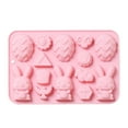 thumbnail image 2 of Clearance Cake Mould under $5 Cute Bunny And Easter Eggs Cake Molds Chocolate Cake Molds Silicone Molds Baking Tools, 2 of 5