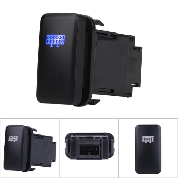 Toggle Switch, Professional Full Copper Wire Blue Rocker Switch
