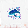thumbnail image 4 of Inktastic Cute Whale Shark Girls Toddler Dress, 4 of 5