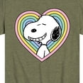 thumbnail image 3 of Peanuts - Snoopy Heart - Youth Short Sleeve Tee, 3 of 6