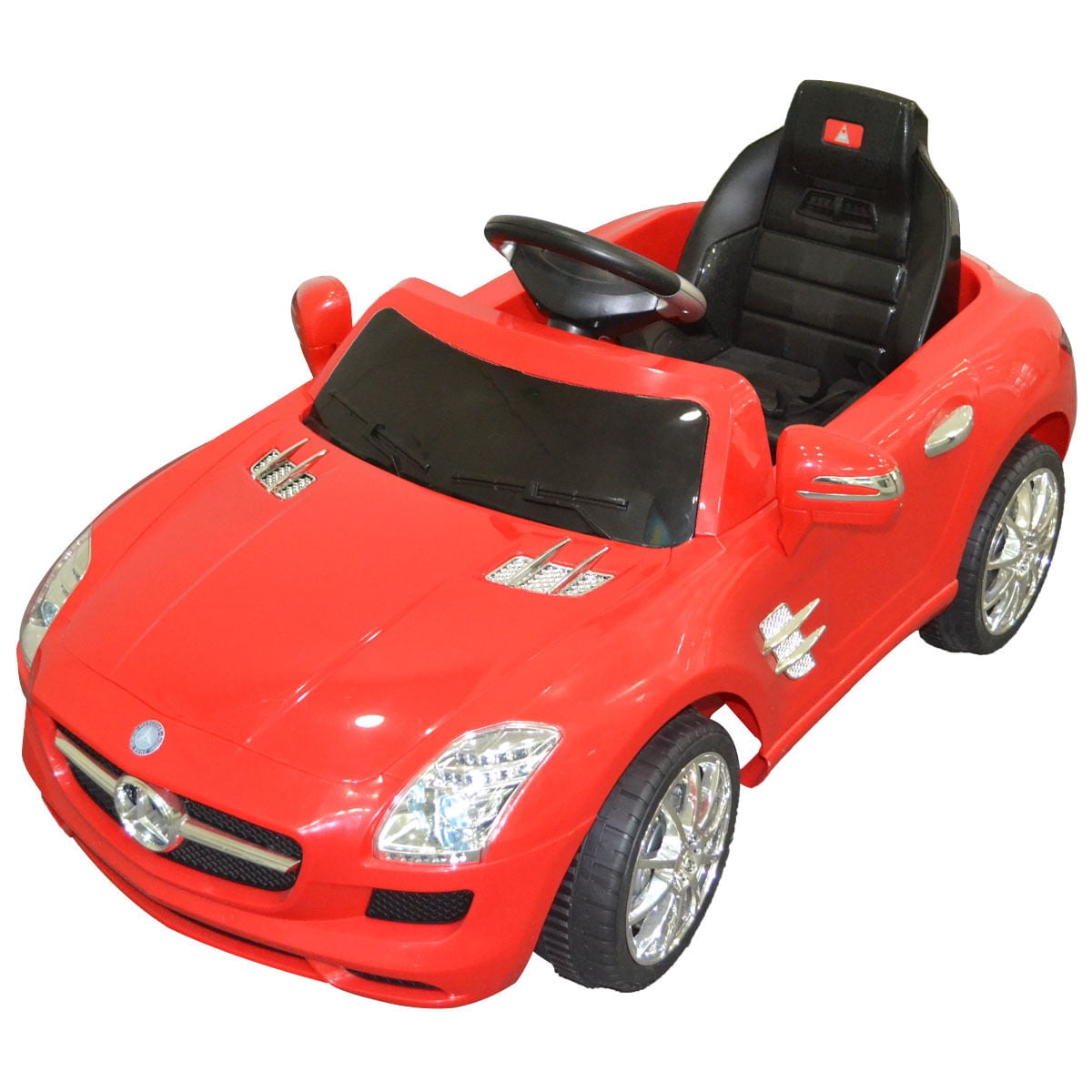 red mercedes benz toy car