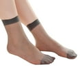 thumbnail image 2 of Blczomt Sheer Womens Socks Ankle Sock See Through Cozy Gray Womens Socks 10 Pairs, 2 of 2