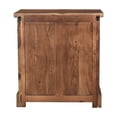 thumbnail image 6 of Taran Designs Darcy 3-drawer Live Edge Solid Wood Nightstand in Dark Brown, 6 of 7