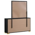 thumbnail image 6 of Marceline 6-drawer Dresser with Mirror Black, 6 of 13
