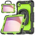 thumbnail image 2 of for Lenovo Tab M8 4th Gen Case 8 inch 2024/2023, 360 Rotating Shockproof Cover with Stand, Handle, Shoulder Strap, Lime Panel, 2 of 7