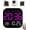 Purple, variant on Hangable Standalone Square Clock, with Remote Control for Both Wall-Mounting and Tabletop Placement, Led Display Time, Date, Timer, and Temperature, for Office and Bedroom (Purple)