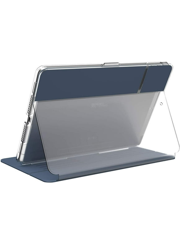 Speck Balance Folio 10.2" Apple iPad (7th/8th/9th Generation) Tablet Case - Marine Blue / Clear