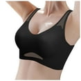 thumbnail image 1 of Sujetador sin tirantes y con hombros transparentes para mujer - Tirantes convertibles sin cordones para ocasiones informales/sensuales, 1 of 5