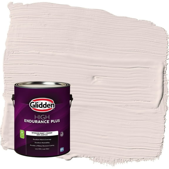 Glidden HEP Sea Anemone / Pink Semi-Gloss Interior Paint with Primer, 1 Gallon