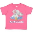 thumbnail image 3 of Inktastic My Titi Loves Me Cute Elephants Clouds Moon and Stars Boys or Girls Toddler T-Shirt, 3 of 5