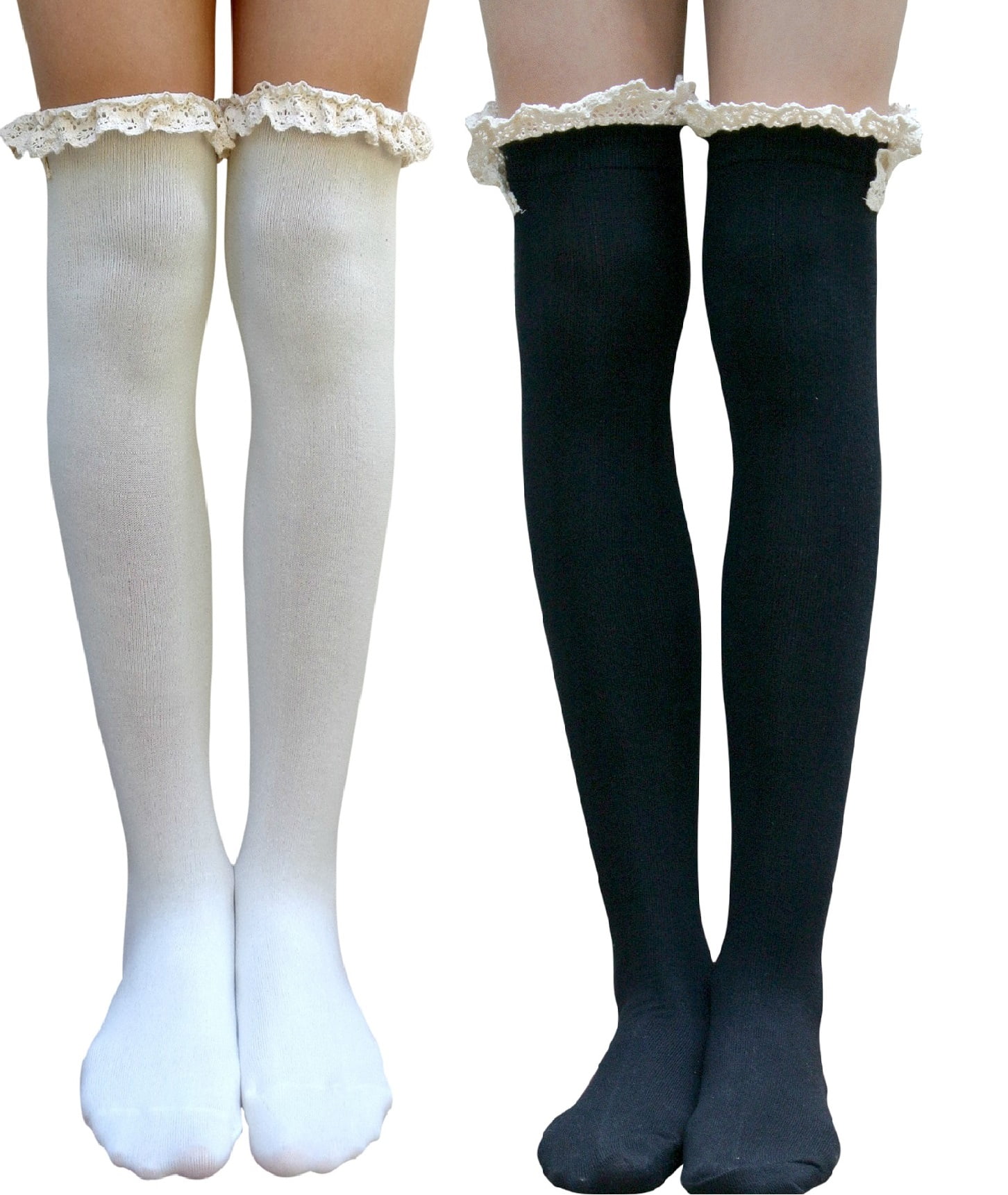 off white high socks