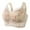 #150-Beige, variant on Women's Sexy Lace Floral Wireless Push-Up Breathable Everyday Bra - Gathered & Elegant