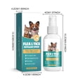 thumbnail image 3 of Natural Peppermint Lemon Extract Pet Flea Spray 50ml for Dogs Cats Helps Maintain Clean Coat Repels Insects Gentle Care, 3 of 8
