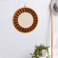 thumbnail image 3 of Espejo colgante de pared con luz nórdica, tocador de decorativo con luz de 11,81 pulgadas para pasillo, , decoración de pared, F Fernando Espejo redondo de pared, 3 of 8