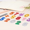 thumbnail image 5 of Number Foam Stickers, 72Pcs Numbers 0-9 EVA Self Adhesive Glitters Foam Shape Sticker Craft Supplies for Scrapbook Card DIY Making Home Decor, Red, 5 of 6