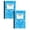 Blue, variant on Composition Notebook, Wide Ruled Journal Composition Book, Primary Composition Notebook, Marble Cover Notebooks for Drawing and Writing, 60 Pages (30 Sheets), 5.5" x 8.27"